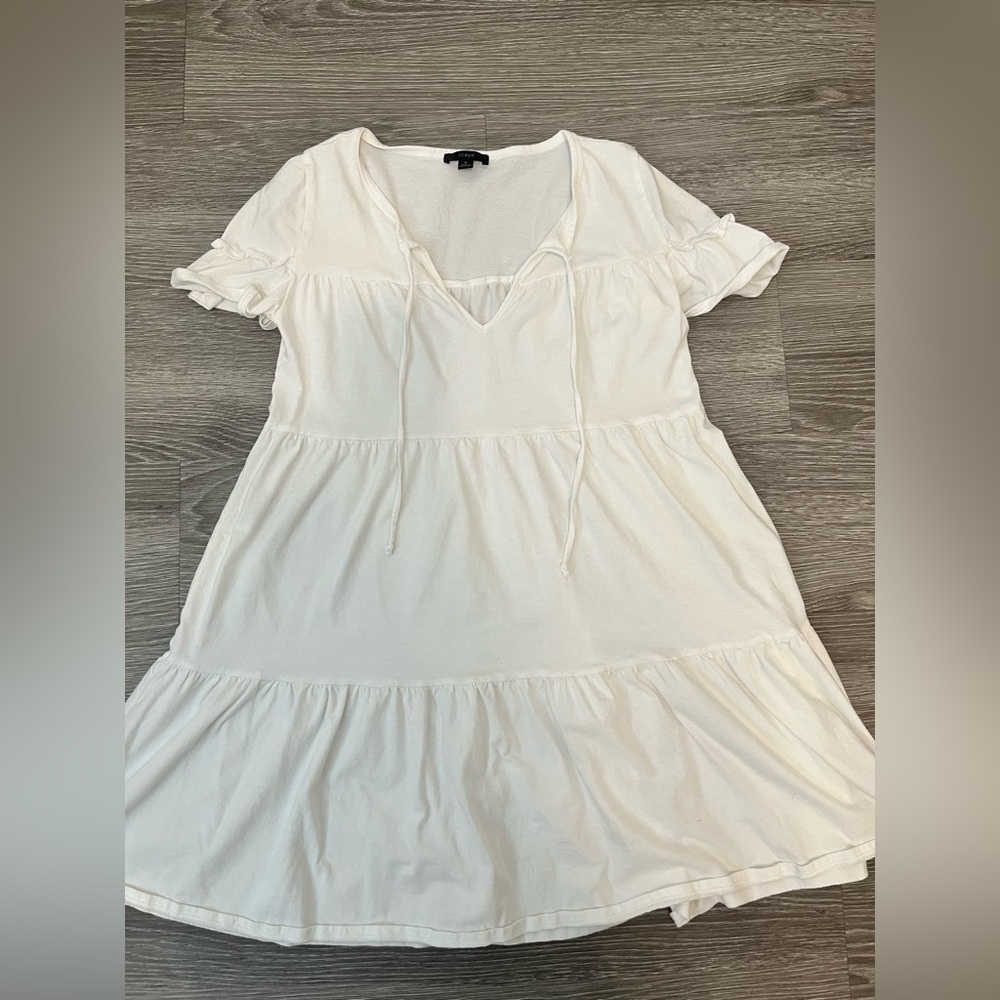 J. Crew White Dress